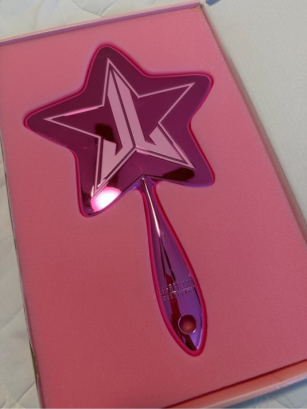 Jeffree Star Pink Star Hand Mirror